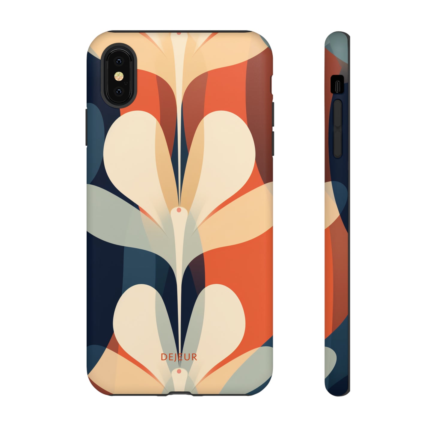 Floral Pattern Symmetrical - iPhone Tough Case