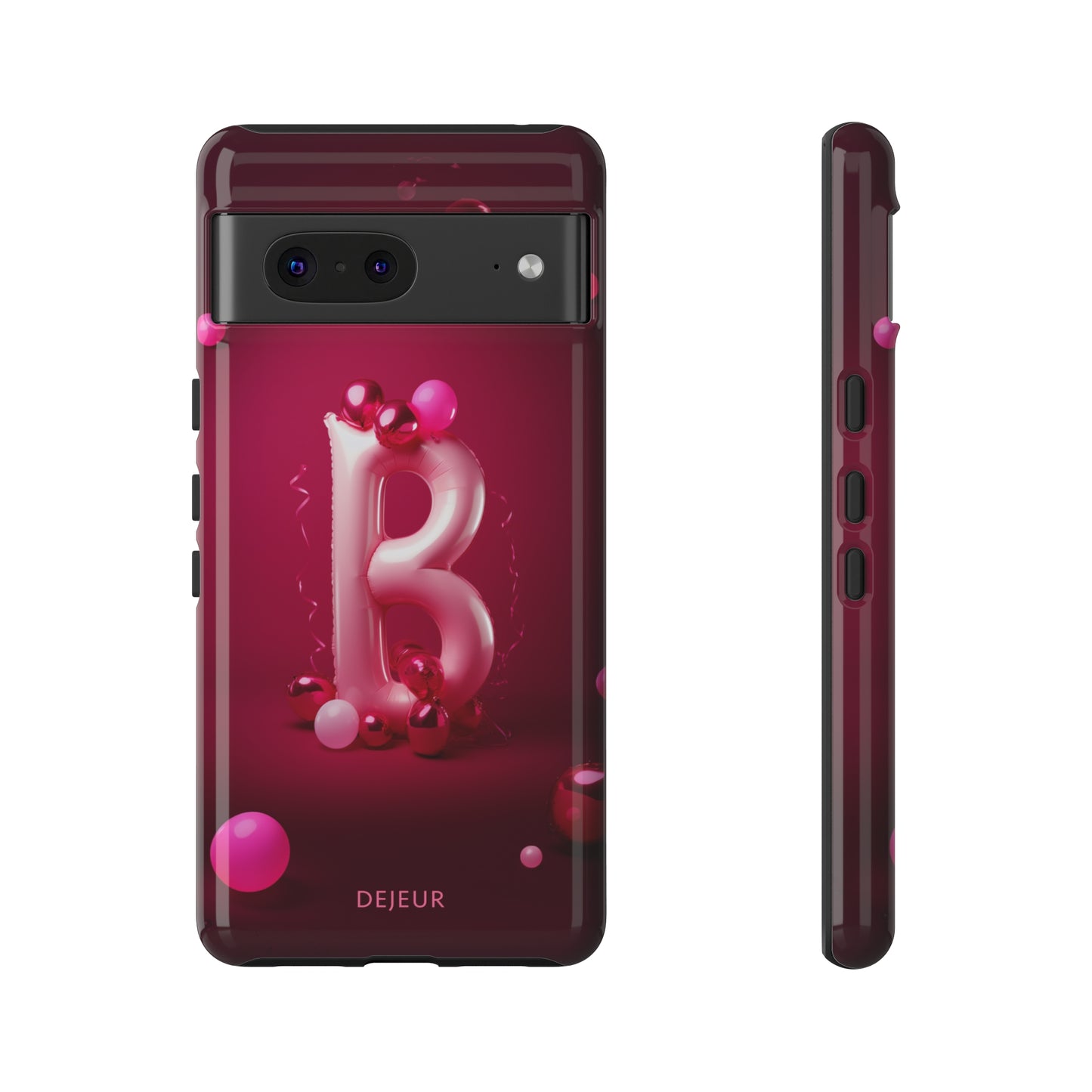 B Pink Party Balloons - Google Pixel Tough Case