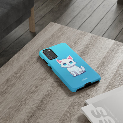 Blue Eyed Cutey Cat - Samsung Galaxy Tough Case