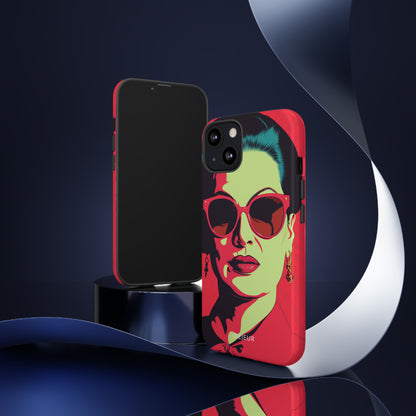 Umm Kulthum Red - iPhone Tough Case