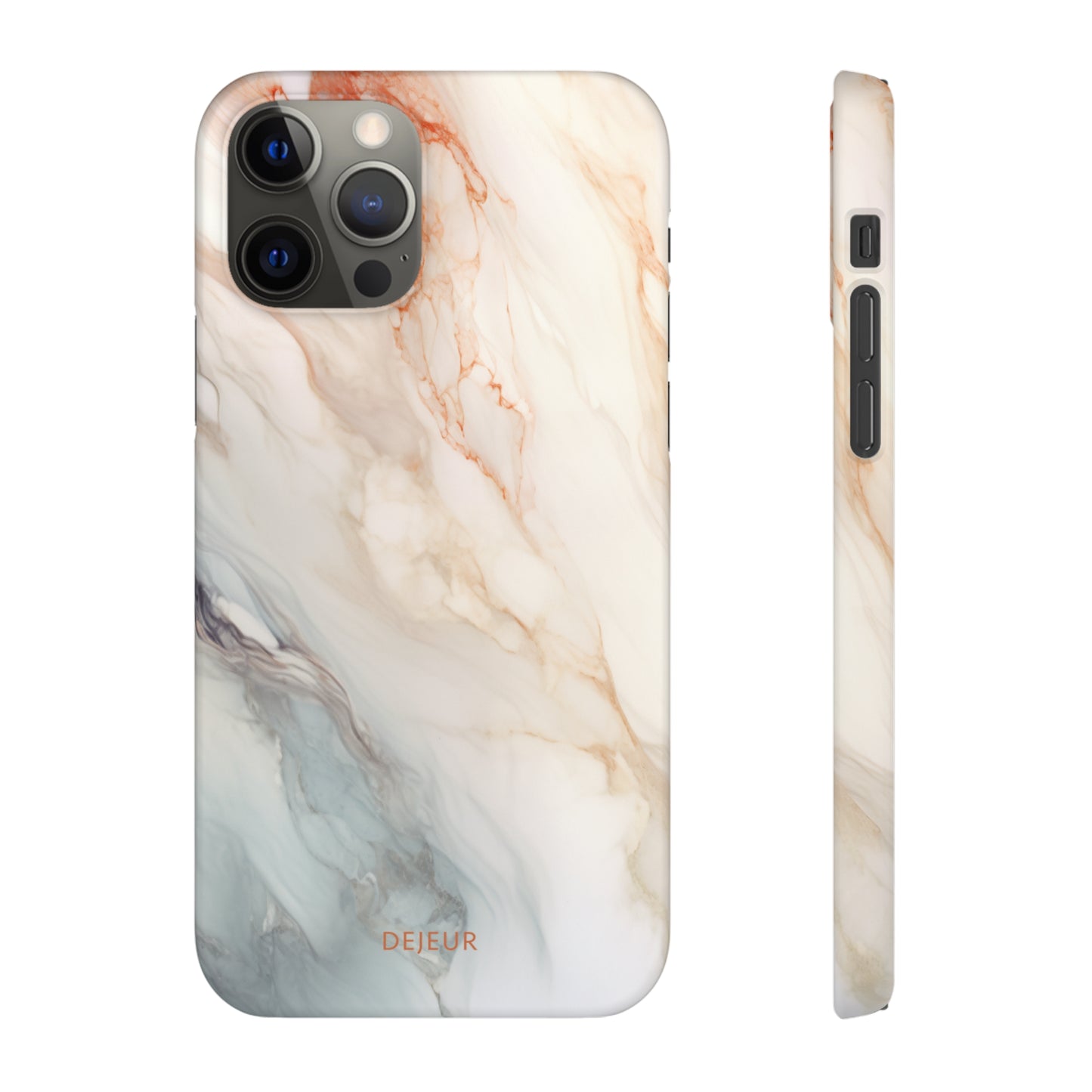 Ash Sandstone Marble - iPhone Snap Case