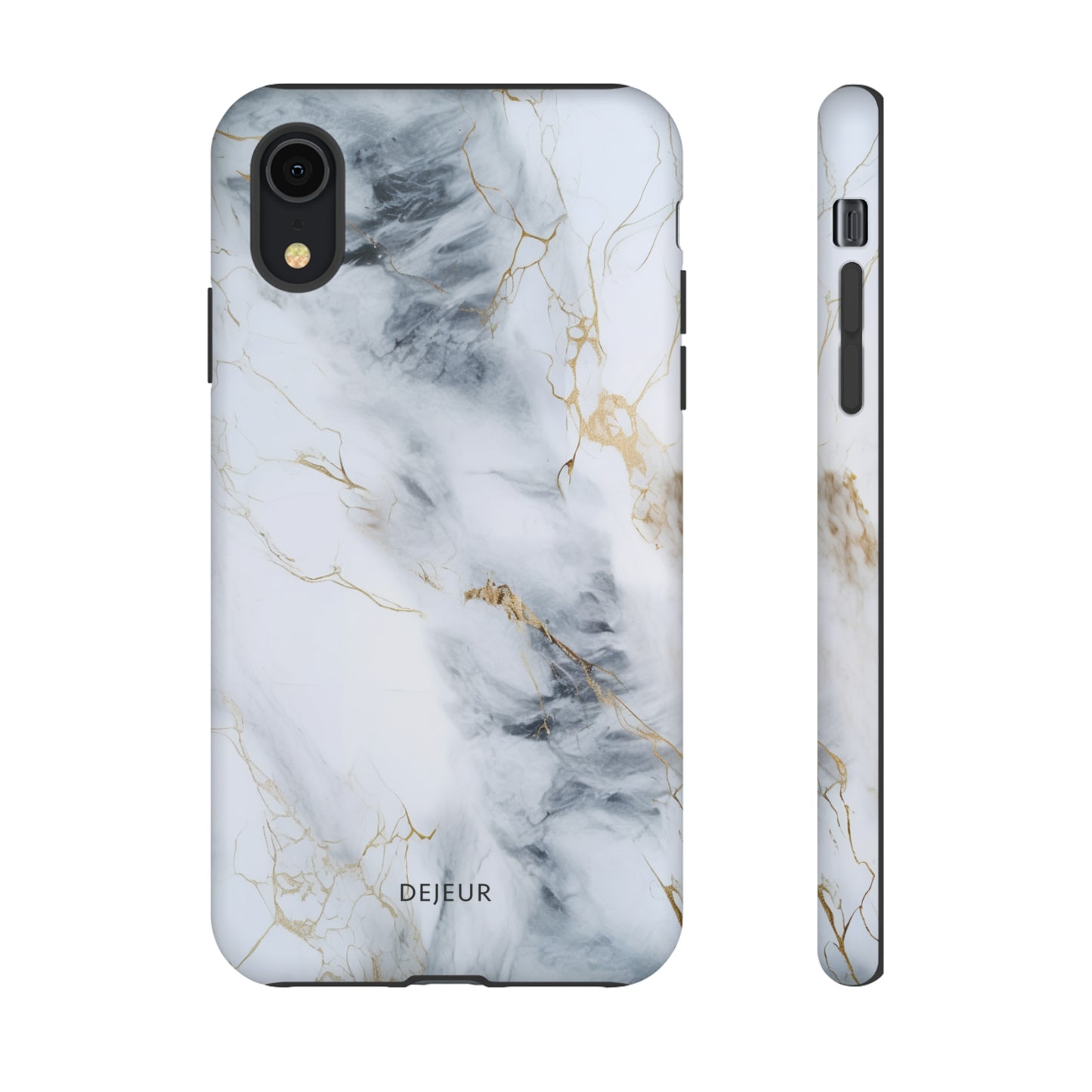 White Gold Marble - iPhone Tough Case