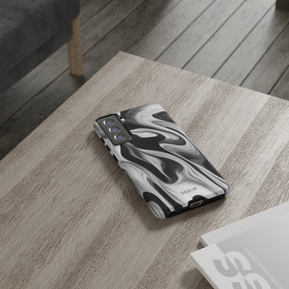 Misty Waves Monochrome - Samsung Galaxy Tough Case