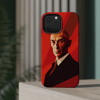 Oppenheimer Minimalist Portrait - iPhone MagSafe Tough Case