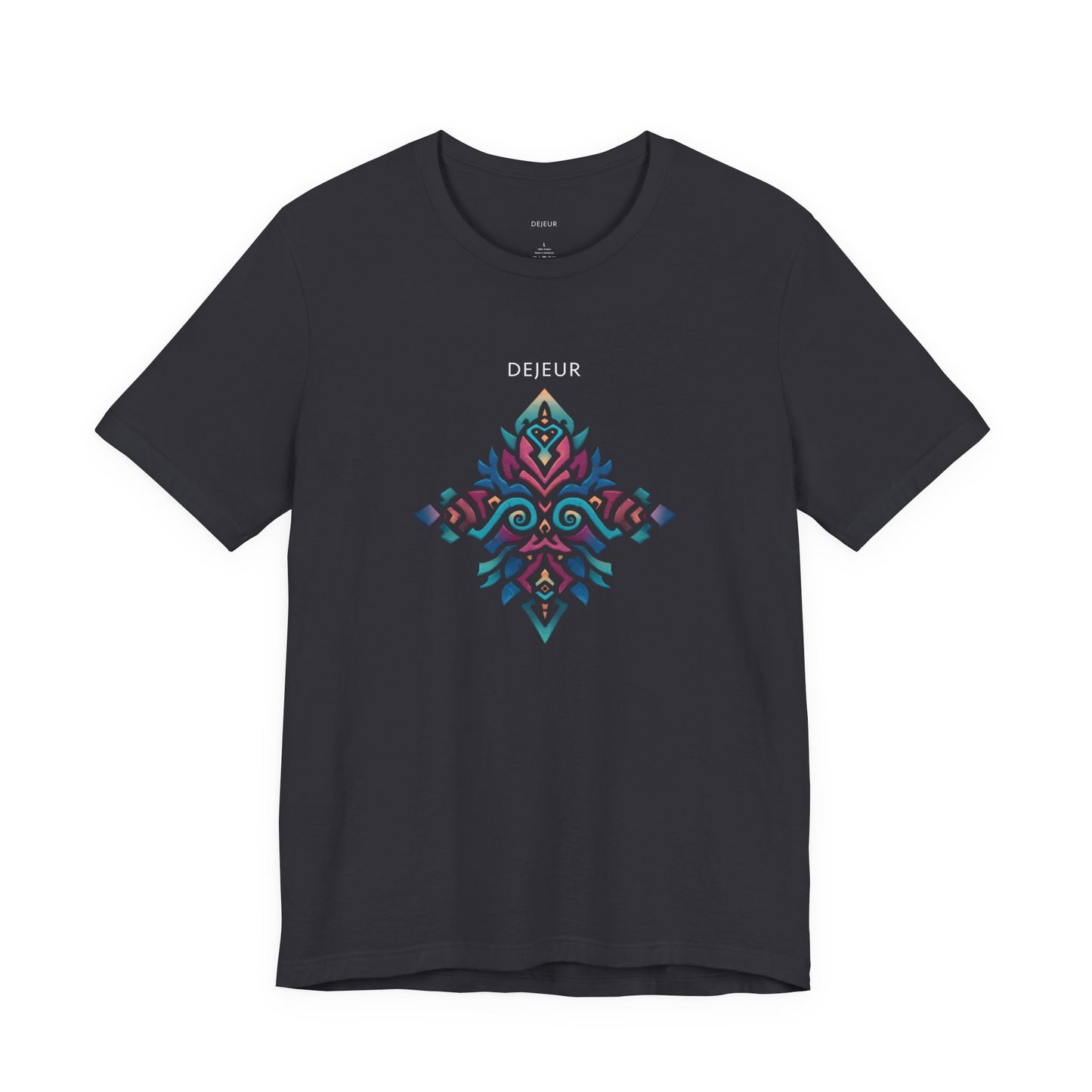 Tribal Swirling Diamond Motif - T-Shirt