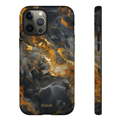 Platinum Gold Marble - iPhone Tough Case