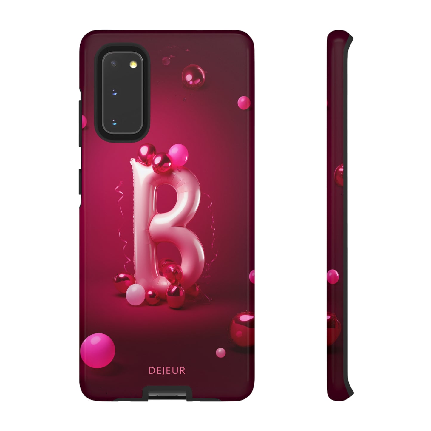 B Pink Party Balloons - Samsung Galaxy Tough Case