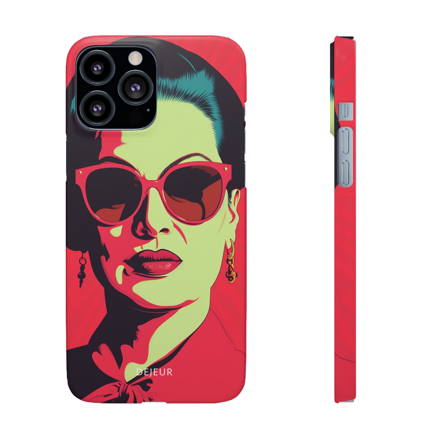 Umm Kulthum Red - iPhone Snap Case