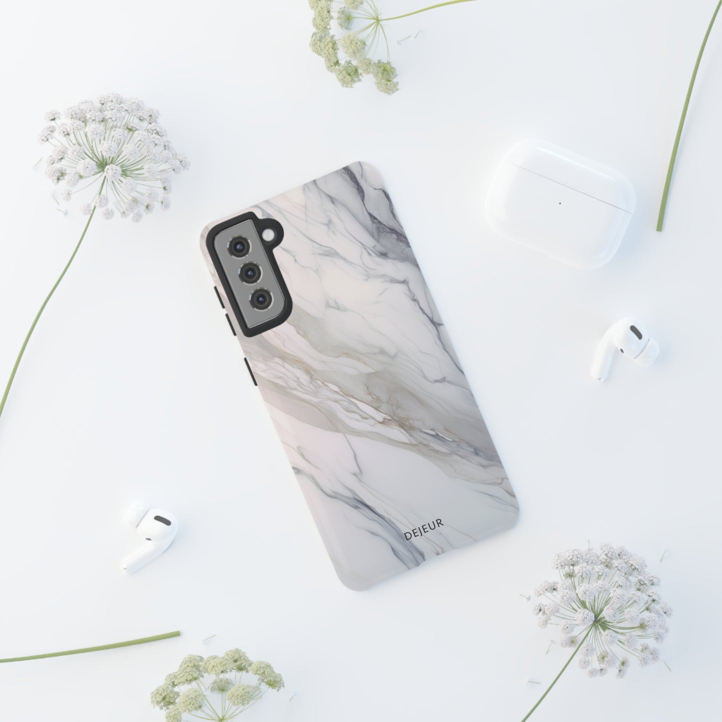 Light Cloud Marble - Samsung Galaxy Tough Case