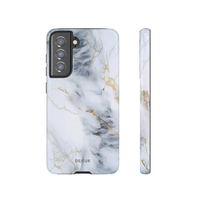 White Gold Marble - Samsung Galaxy Tough Case