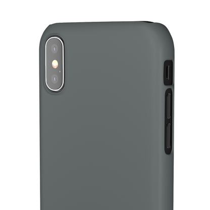 Graphite Grey B - iPhone Snap Case