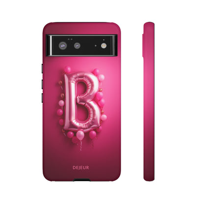 B Magenta Pink Balloons - Google Pixel Tough Case