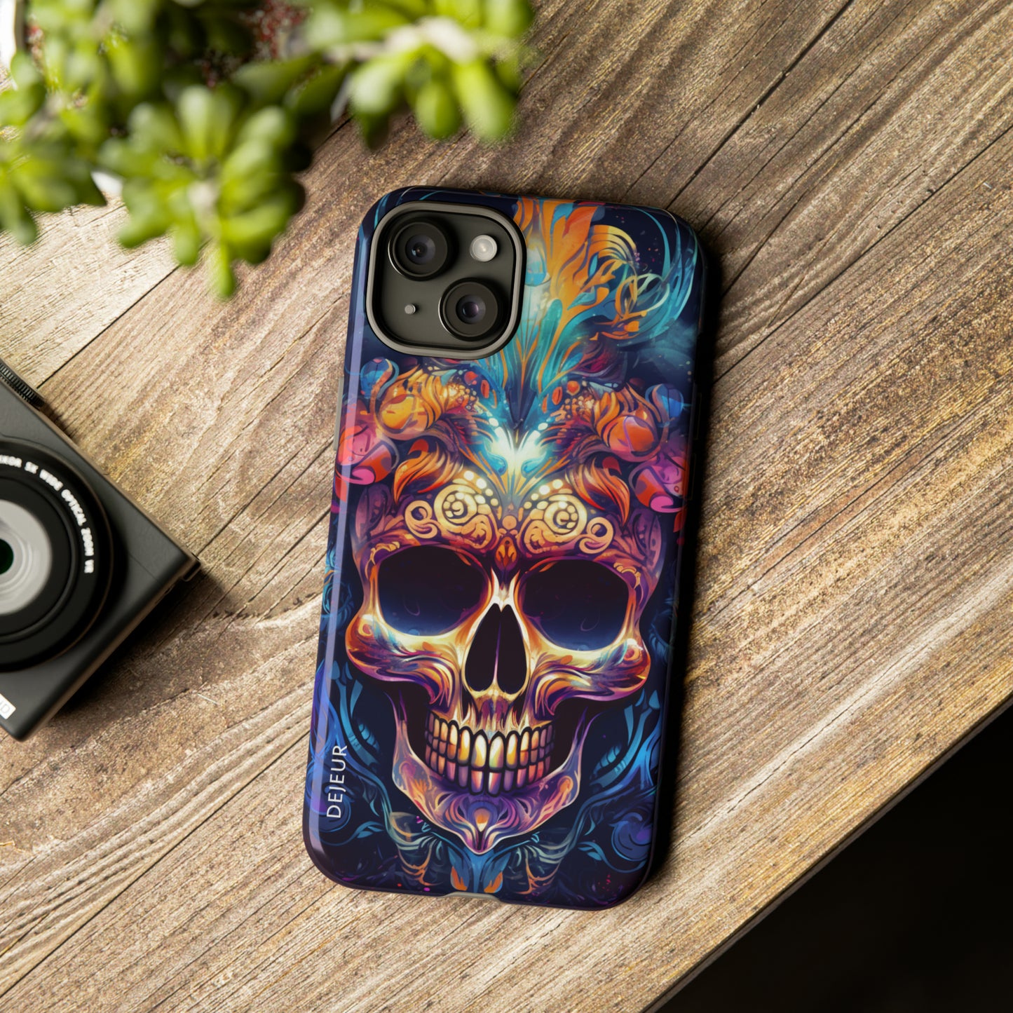 Dreamy Skull - iPhone Tough Case