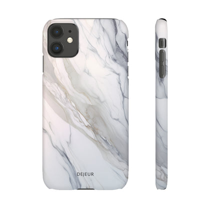 Light Cloud Marble - iPhone Snap Case