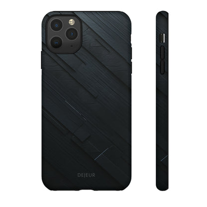 Synthetic Black Graphite - iPhone Tough Case