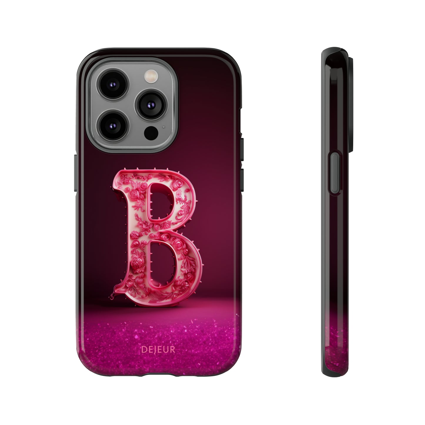 B Pink Roses - iPhone Tough Case