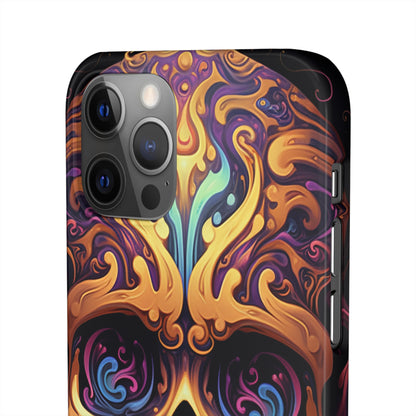 Paisley Skull - iPhone Snap Case