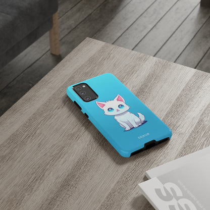 Blue Eyed Cutey Cat - Samsung Galaxy Tough Case