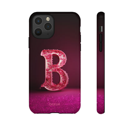 B Pink Roses - iPhone Tough Case