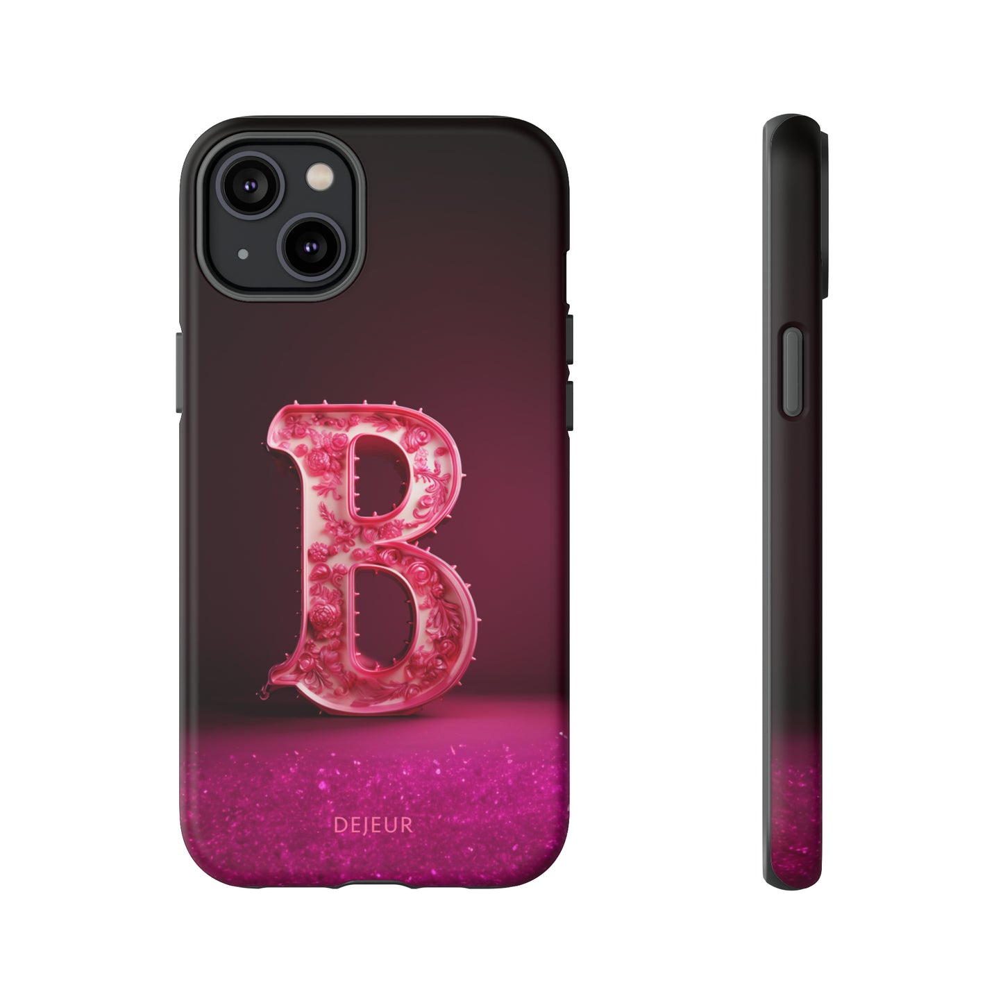 B Pink Roses - iPhone Tough Case