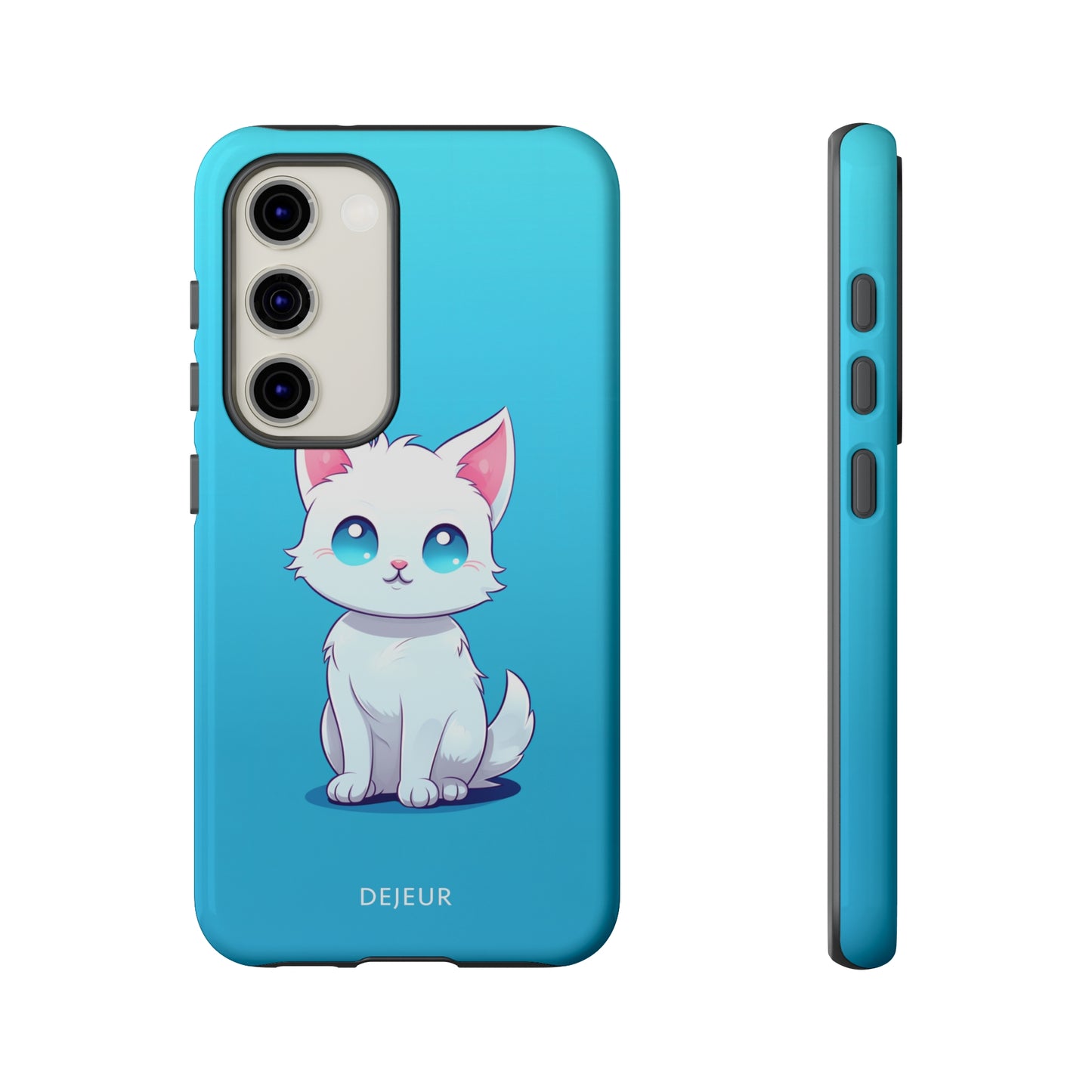 Blue Eyed Cutey Cat - Samsung Galaxy Tough Case