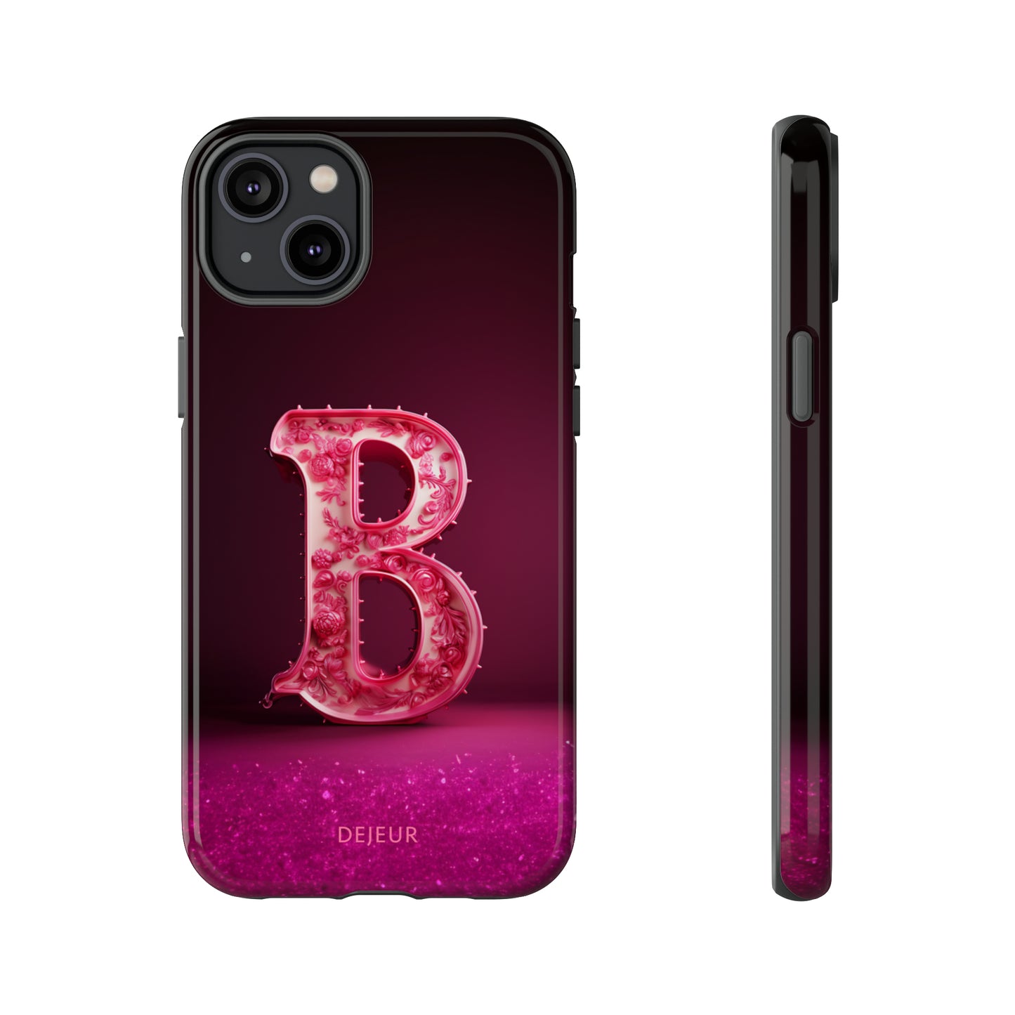 B Pink Roses - iPhone Tough Case