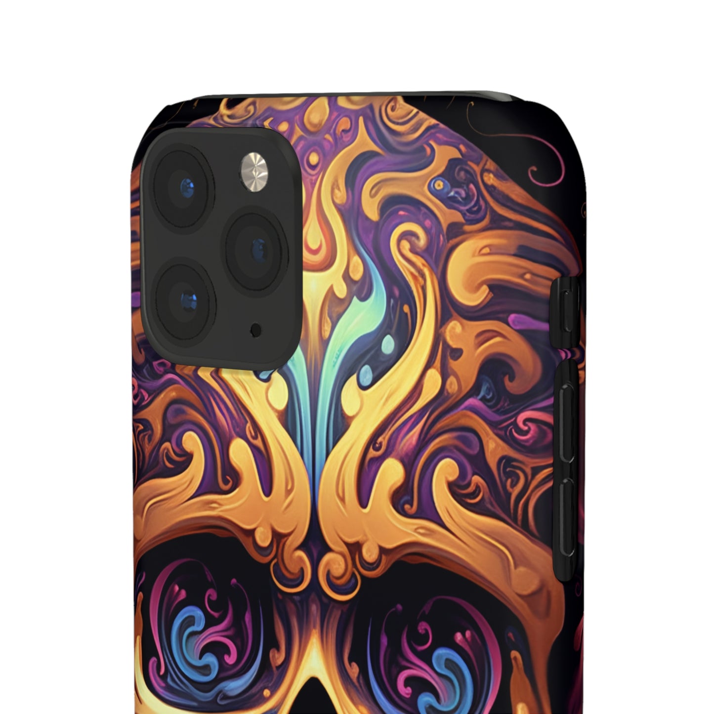 Paisley Skull - iPhone Snap Case