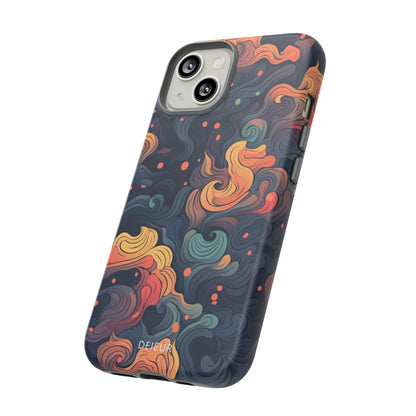 Fox Tail Swirls - iPhone Tough Case