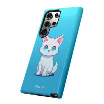 Blue Eyed Cutey Cat - Samsung Galaxy Tough Case