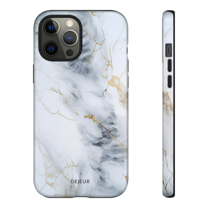 White Gold Marble - iPhone Tough Case