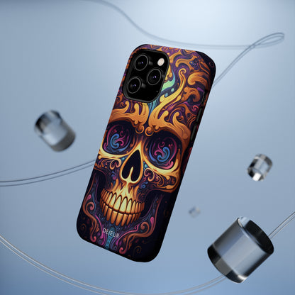 Paisley Skull - iPhone MagSafe Tough Case