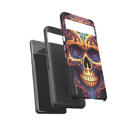 Paisley Skull - Google Pixel Tough Case