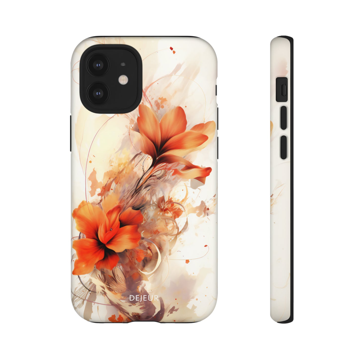 Classic Floral Beige - iPhone Tough Case