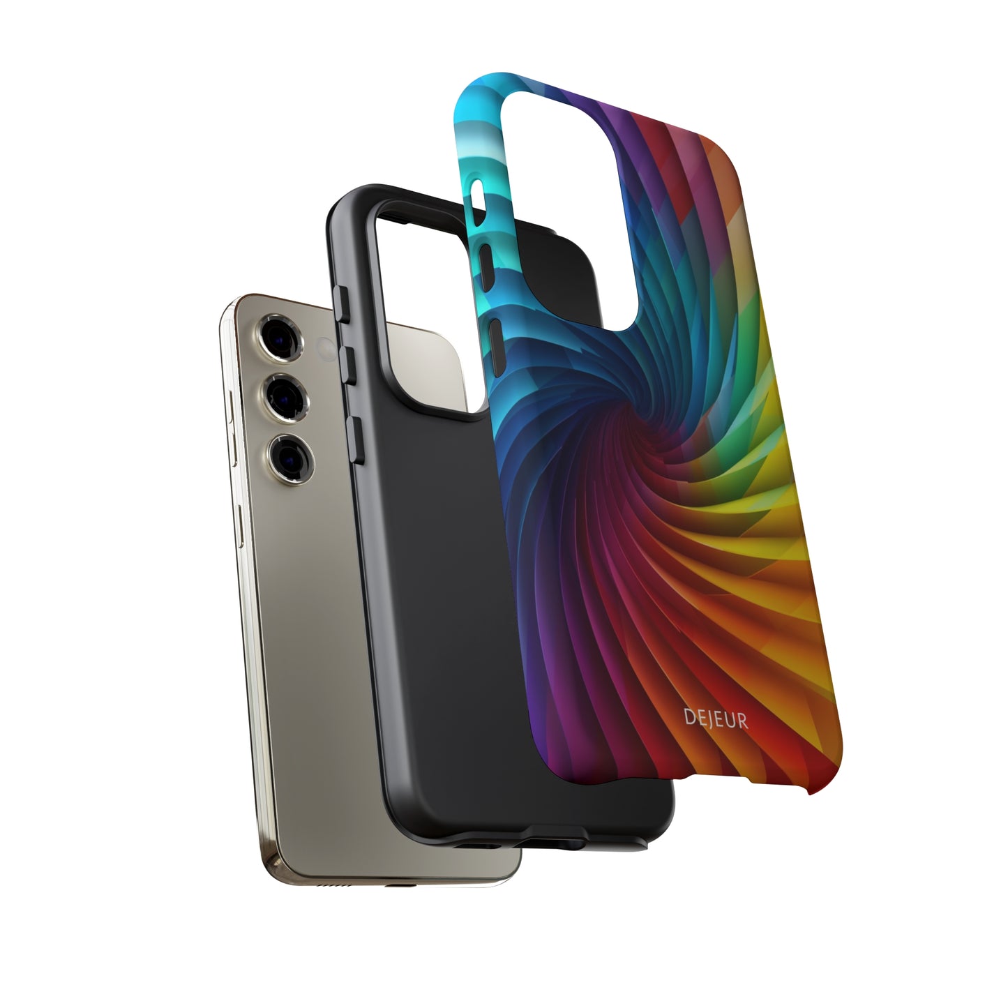 Rainbow Spiral - Samsung Galaxy Tough Case