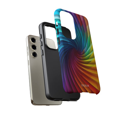 Rainbow Spiral - Samsung Galaxy Tough Case