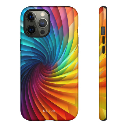 Rainbow Spiral - iPhone Tough Case