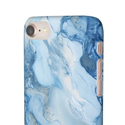 Sky Blue Marble - iPhone Snap Case