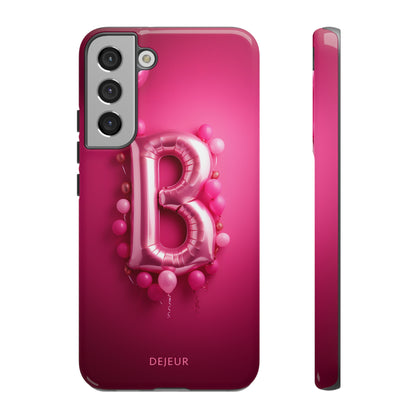 B Magenta Pink Balloons - Samsung Galaxy Tough Case