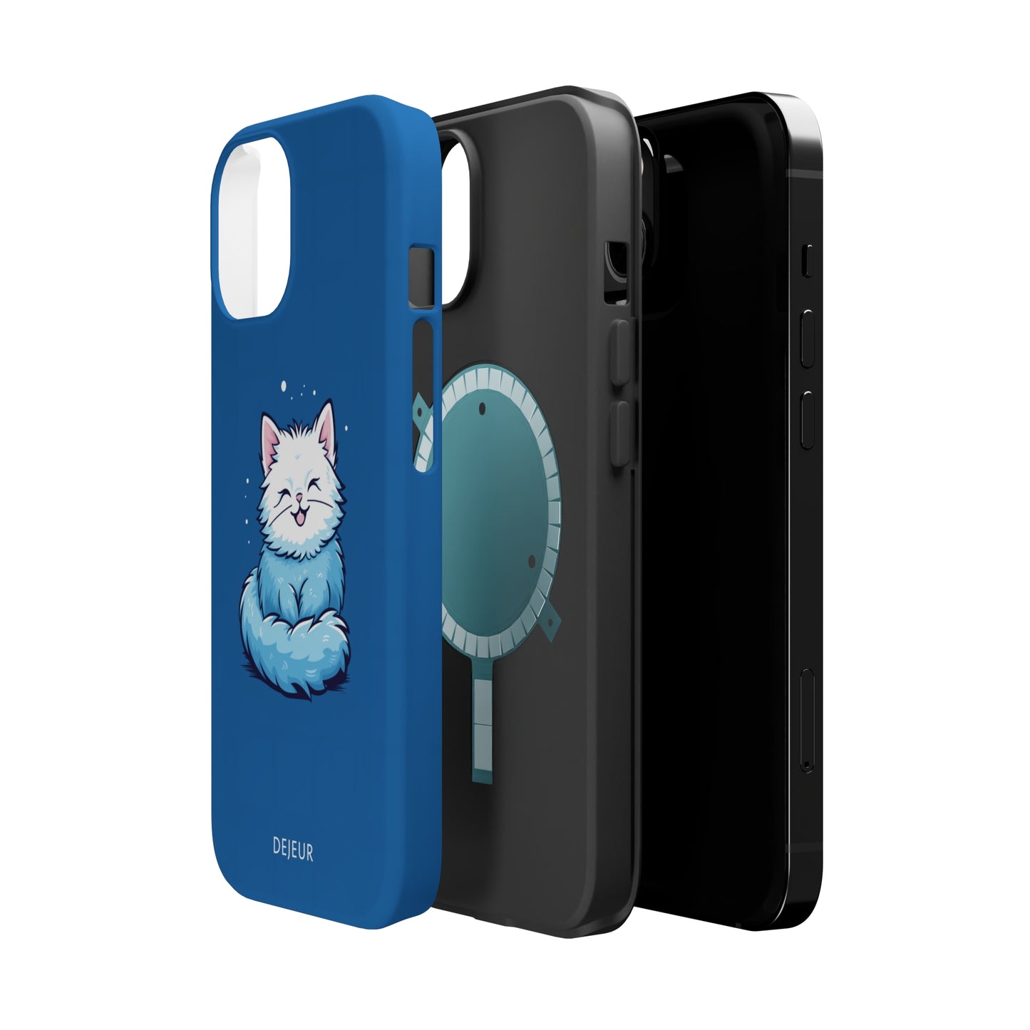 Sky Happy Cat - iPhone MagSafe Tough Case