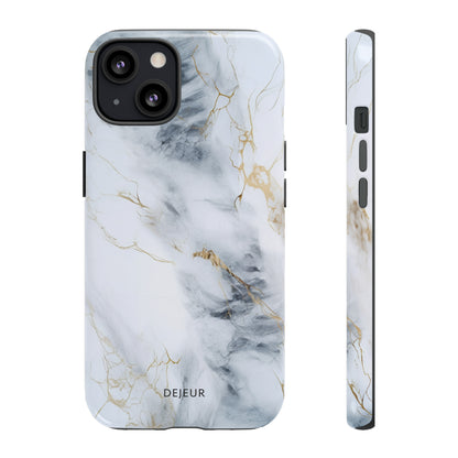 White Gold Marble - iPhone Tough Case