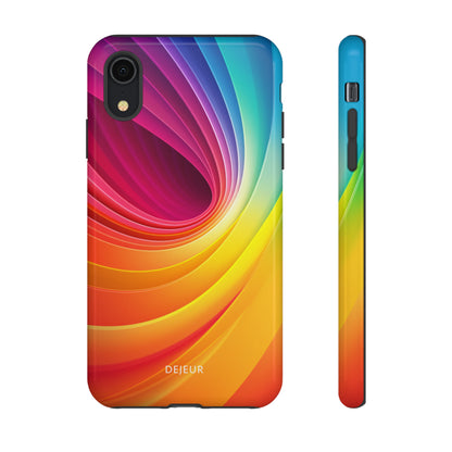 Rainbow Swirl - iPhone Tough Case