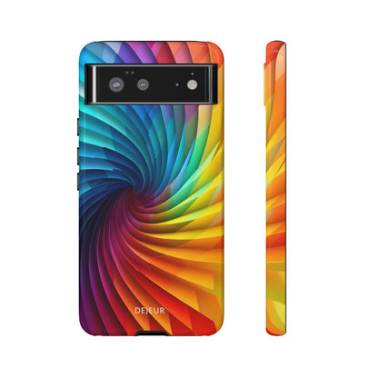 Rainbow Spiral - Google Pixel Tough Case