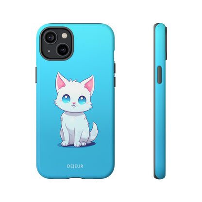 Blue Eyed Cutey Cat - iPhone Tough Case