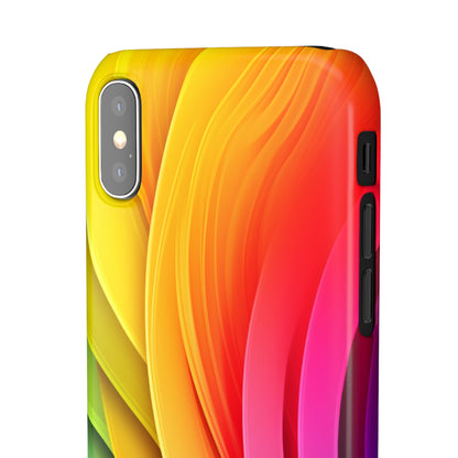 Rainbow Layers - iPhone Snap Case