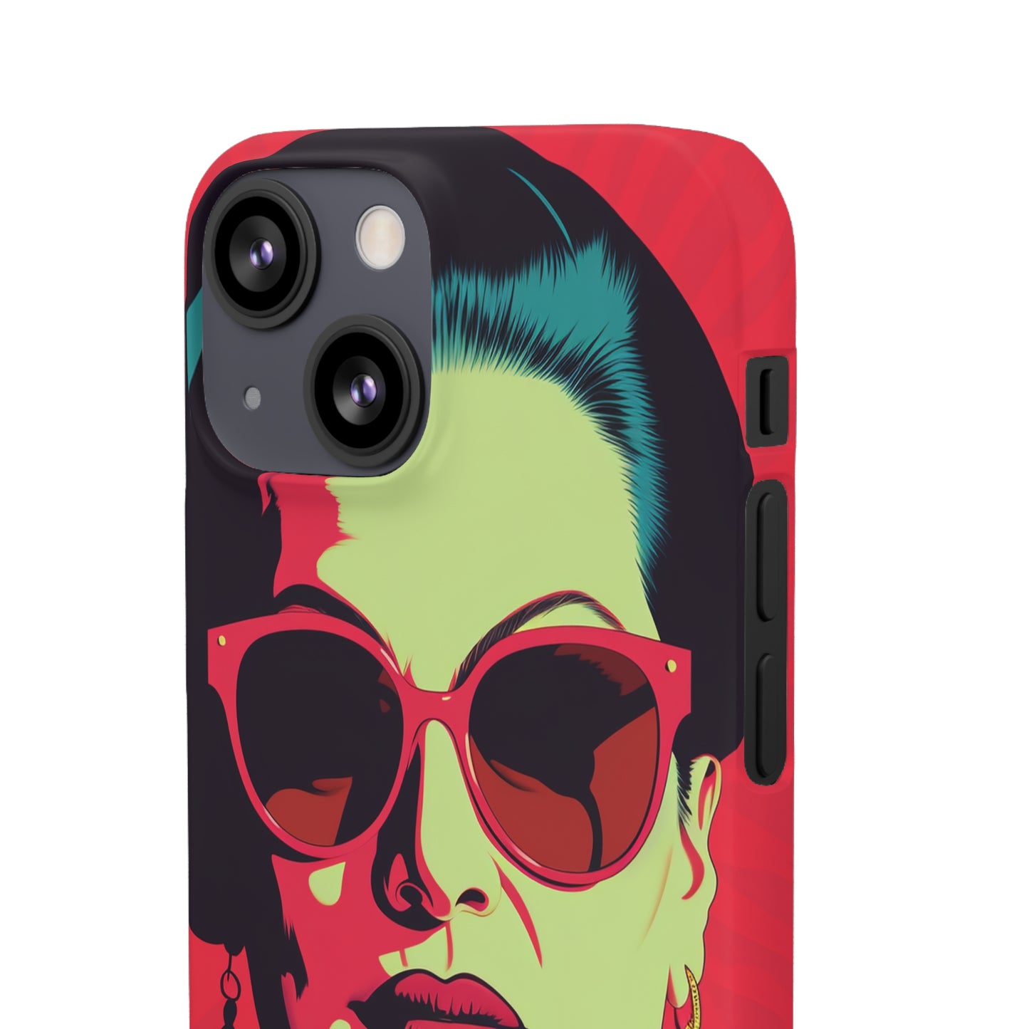 Umm Kulthum Red - iPhone Snap Case