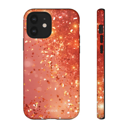 Rose Confetti Glitter - iPhone Tough Case