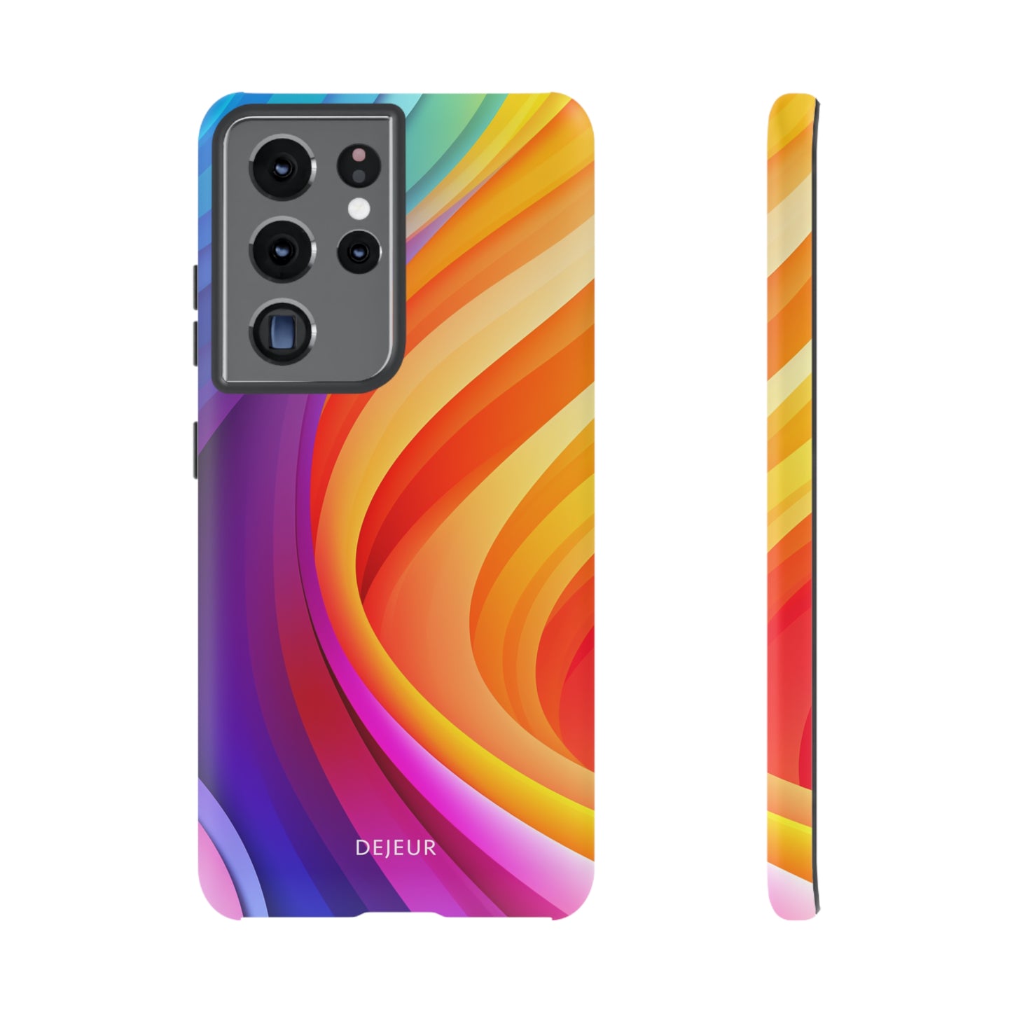 Rainbow Waves - Samsung Galaxy Tough Case