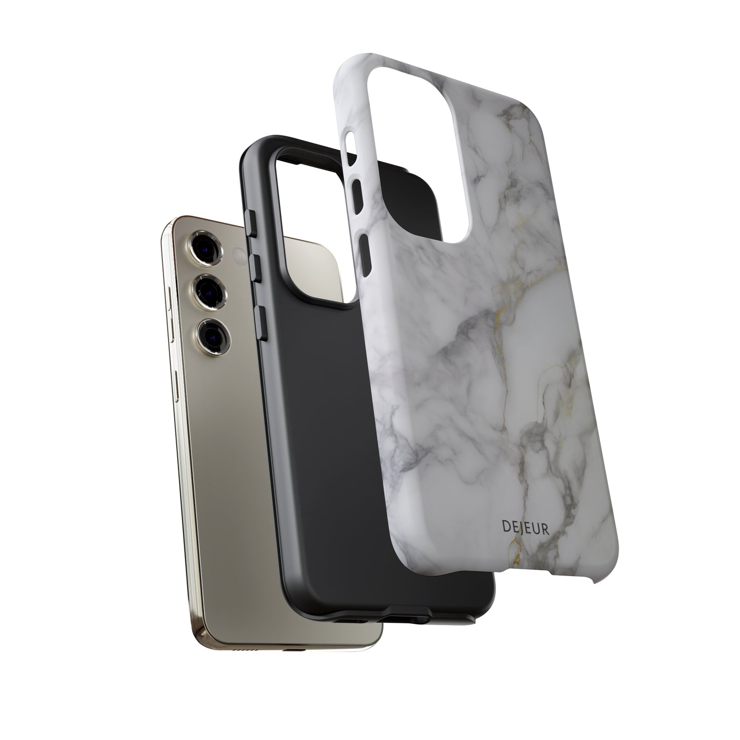 Touch of Gold Classic Marble - Samsung Galaxy Tough Case