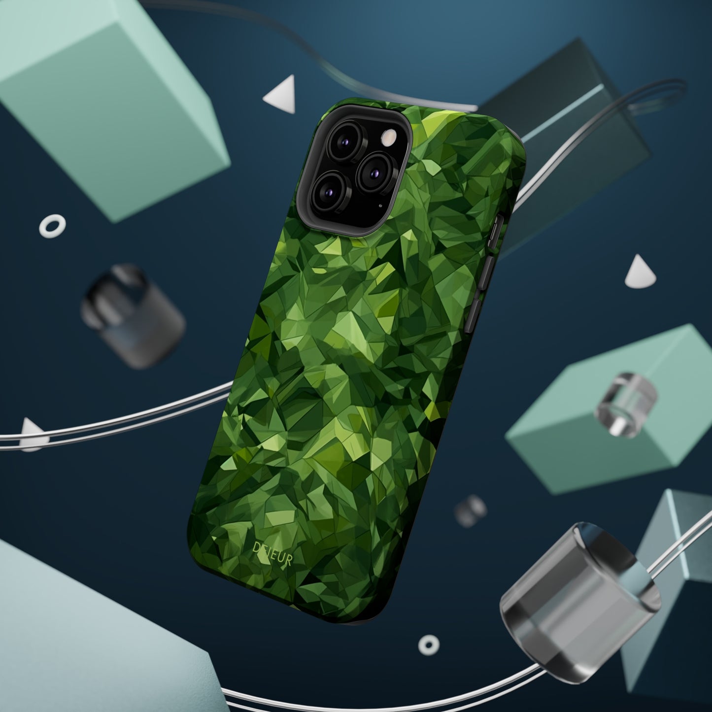 Modern Camo Green - iPhone MagSafe Tough Case