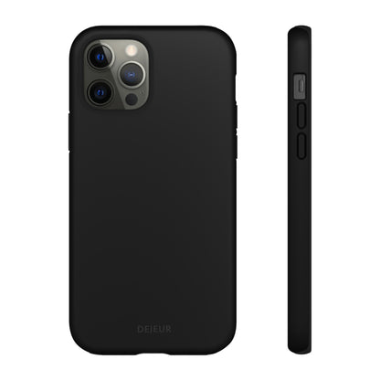 Pure Black - iPhone Tough Case